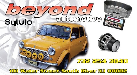 Beyond Automotive - Auto Repair and Auto Customizing:  732-254-3040; 101 Water Street, South River, NJ 08882